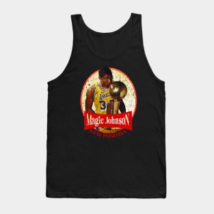 Magic Johnson // Stay positive Vintage Tank Top